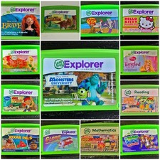 70+ Leap Frog Leapster Explorer Game Cartridg...