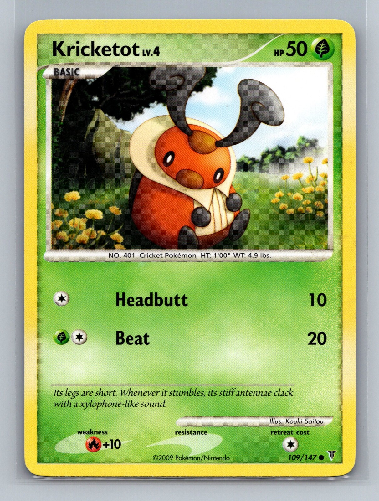 Supreme Victors #109 Kricketot