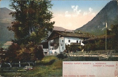 St Leonhard Passiria Andreas Hofer's birthplace Sandhof