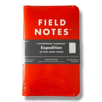 New Field Notes FNC-17 Limited Edition Expedition (Sealed 3-Pack) Rare