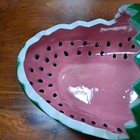 Vintage Watermelon Fruit Bowl Dish Ladle McNees Ceramics M-1184 Party Picnic — photo 4