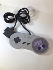 SNES Super Nintendo Original SNS-002 Controller Clean and fully tested