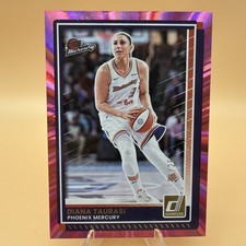 Diana Taurasi 2025 Panini Donruss WNBA Pink Laser 13/25 Phoenix Mercury Legend!
