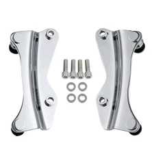 Chrome 4 Point Docking Hardware Kit For Harley Road King Street Glide 2014-2024