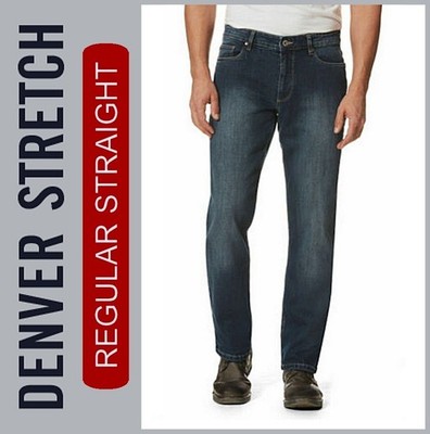 HERO DENVER STRETCH - Jeans Hose - deep blue used