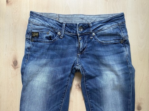 G STAR * Jeans *blau * Gr. 26/34 * niedrige Leibhöhe * getragen - Bild 3 von 4