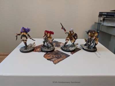 Kingdom Death Monster - 10th Anniversary Survivors (Painted)