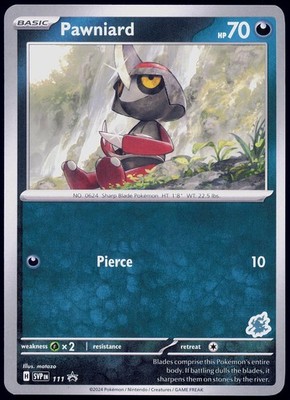 Pawniard - Darkrai Deck 111 (Regular) - Battle Academy 2024- Pokemon