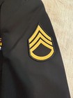 Vintage U.S. Army Dress Uniform Jacket Coat Staff Sergeant E-6 Named Ribbon Bars — photo 6