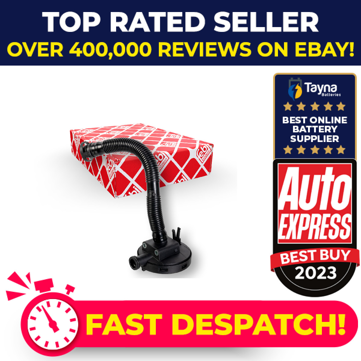 Engine Block Breather 178472 Febi 03C103201K 3C103201K Top Quality Guaranteed