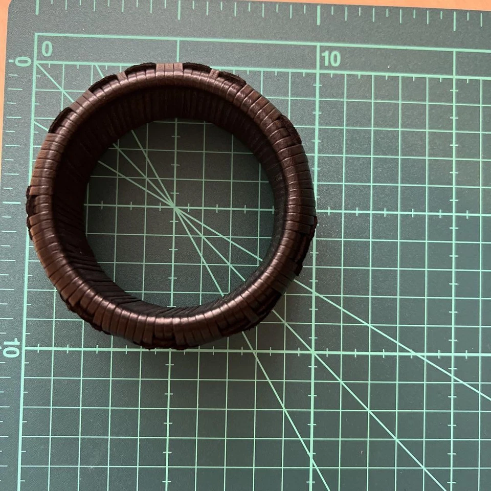 JIMMY CHOO 女式条纹皮革单肩包黑色 23.5 x 22 x 6.5 厘米 — 第 3/4 张图片