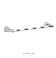 Delta Foundations 18 in. Wall Mount Towel BarBath Hardware Accessory -NO screws