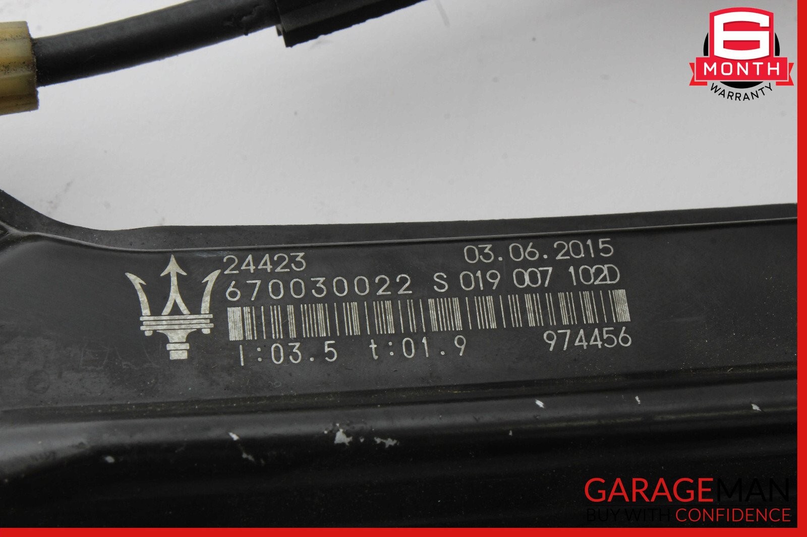 Maserati Ghibli 2014-2017 Rear Right Window regulators Set