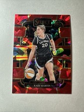 2024 Panini Select WNBA - Concourse Kate Martin #22 Red Ice Prizm (RC)