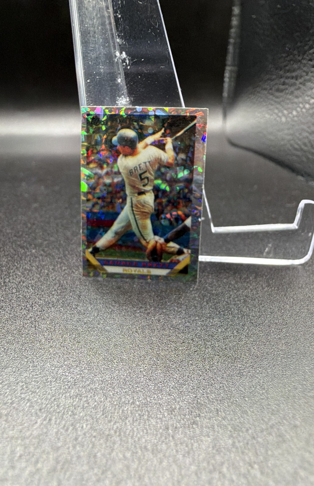 1993 Topps - George Brett #397 Micro Prism Foil