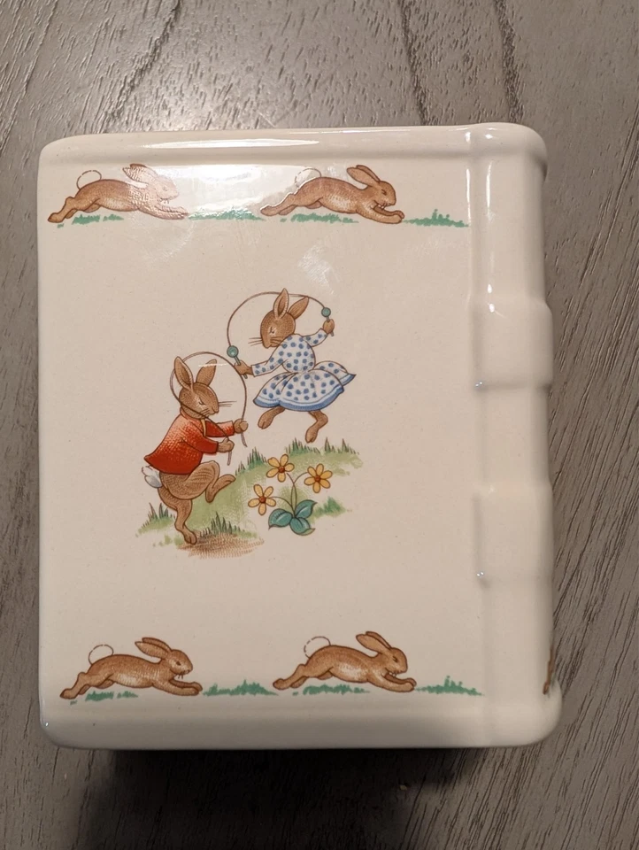 Banco de libros de cerámica Royal Doulton Bunnykins 1936 Foto 3 de 4
