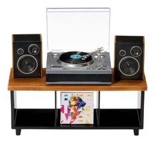 MGA Entertainment Miniverse Real Music Record Player, Mini Playable Vinyl with