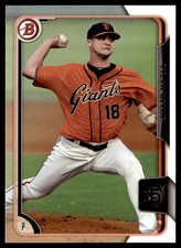 2015 Bowman Draft Picks & Prospects Tyler Beede San Francisco Giants #191