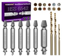 6 StüCk Schraubenausdreher Set Mit 3 Spiralbohrer HSS 6542