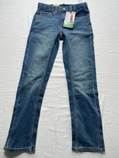 Levis 511 Boys Blue Eco Performance Slim Fit Denim Jeans Five Pockets Sz 12 NWT
