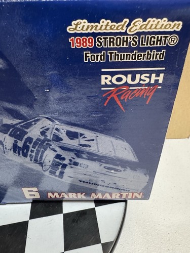Mark Martin #6 Stroh’s Light 1989 Team Caliber Vintage Series 1/24 Diecast - Picture 14 of 18