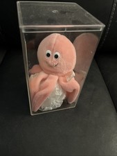 Ty Teenie Beanie Baby Inky the Pink Octopus 1998 Series I  4028 Boxed Collector