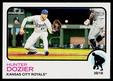 2022 Topps Heritage #305 Hunter Dozier Kansas City Royals