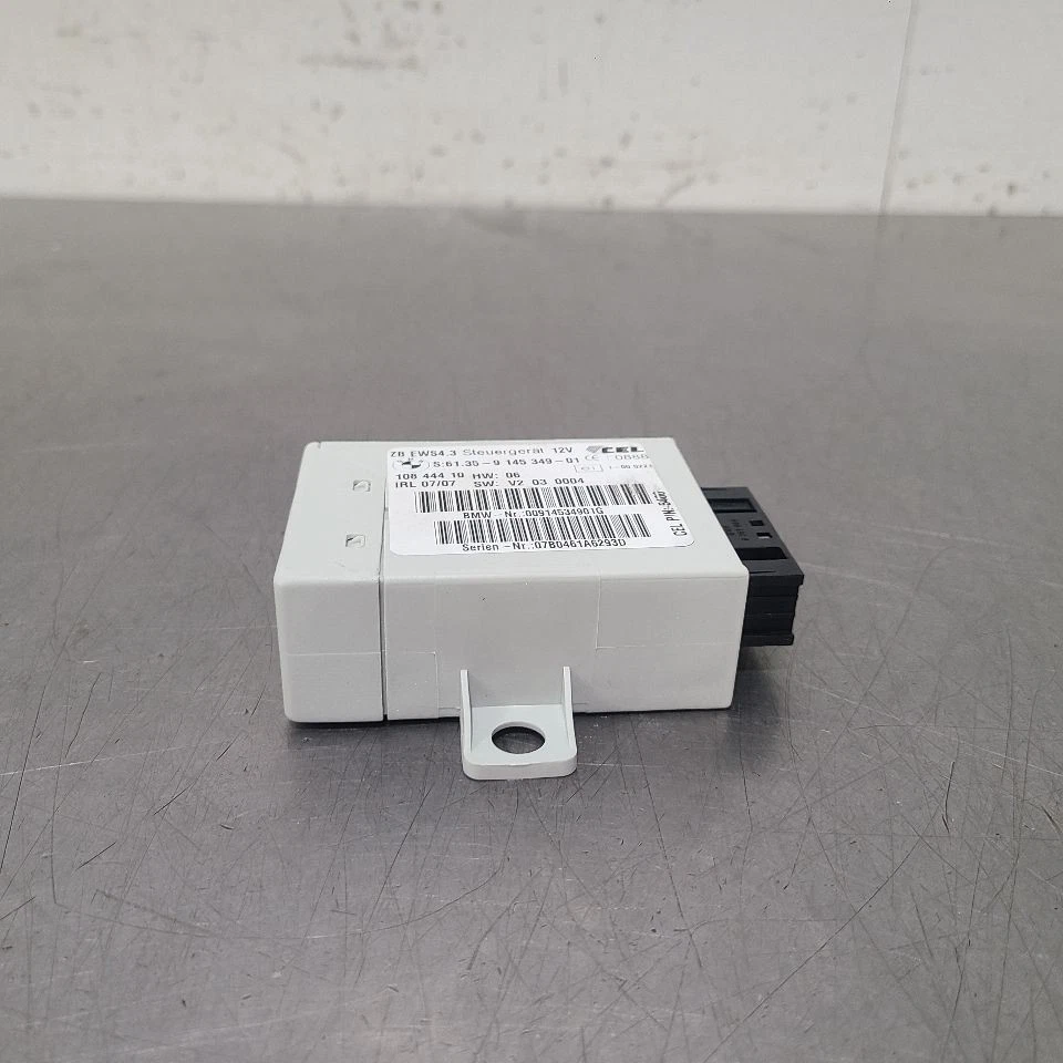 07 2007 BMW Z4 SI ROADSTER MÓDULO DE CONTROL DE BLOQUEO DE ROBO 61359145349 Foto 3 de 4