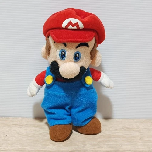 Super Mario Party 5 Plush Toy Sanei 2003 Hudson Soft Nintendo 7" Japan Doll