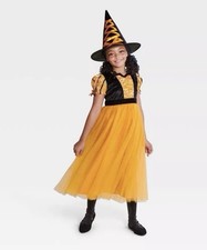 Girls Hyde and Eek FANCY WITCH Halloween Costume Size Large NWT