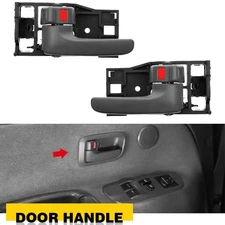 2X Front LH RH Interior Inside Car Door Pull Handle For 2000-2006 Toyota Tundra