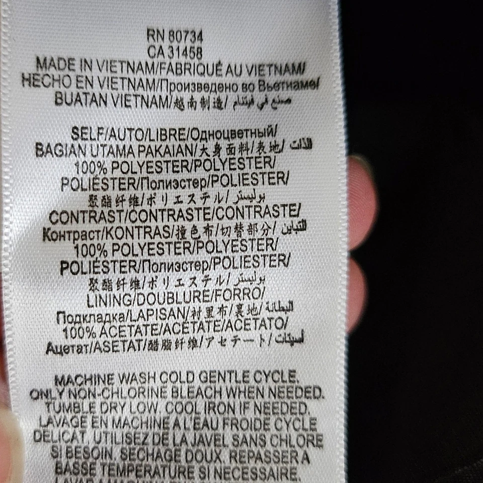 BCBGeneration Mujer Línea A Tul Corbata Falda Negra Talla 0 Balletcore Encaje Usada en Excelente Condición Foto 4 de 4