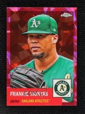 2022 Chrome Platinum Anniversary Fuchsia Atomic Refractor Frankie Montas 0wx2
