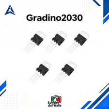 5x LM317T Regolatore Tensione 1,5A TO-220 ST Stabilizzatore Integrato Arduino