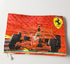 (Has Stains) Vintage Ferrari F1 Racing Flag Banner Formula One Polyester