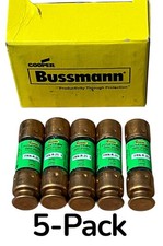 Cooper Bussmann FRN-R-25 RK5 25 Amp Time-Delay Fuses BUSS  5-Pack  Nos