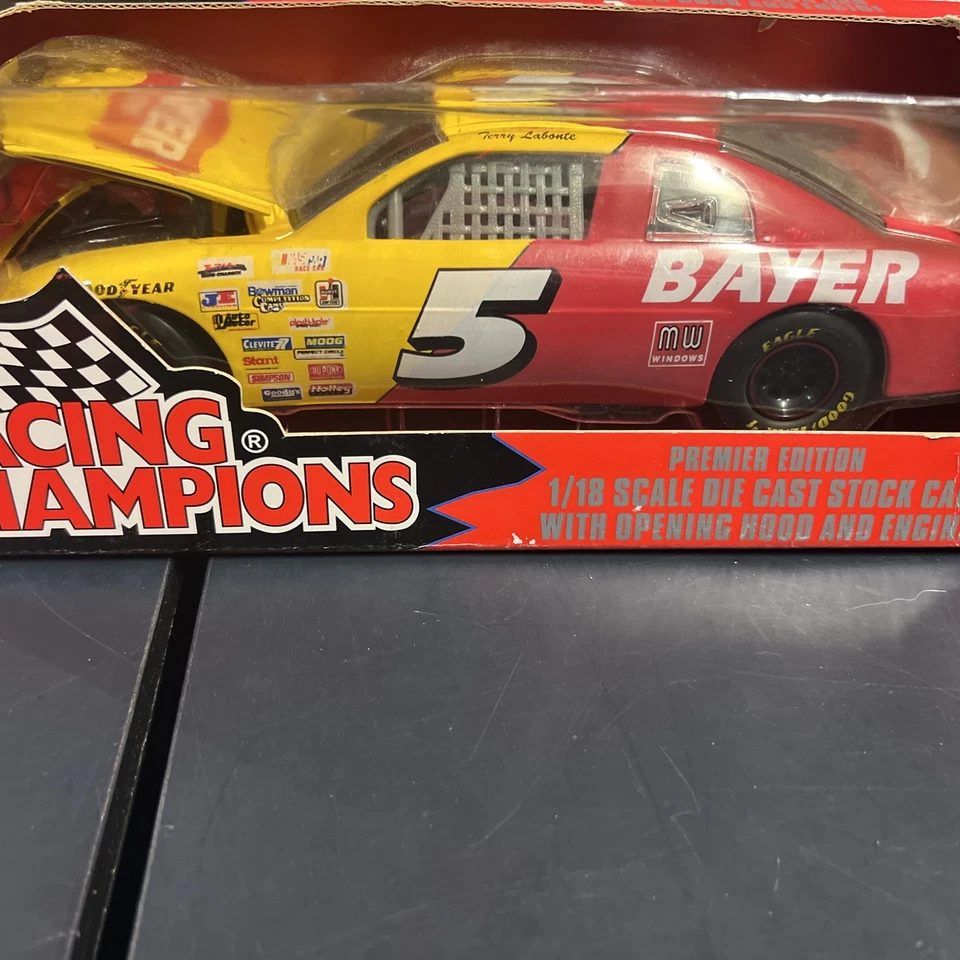 Racing Champions 1996 Terry Labonte Bayer Aspirin #5 Chevrolet Nascar 1:18 - Image 2 of 4