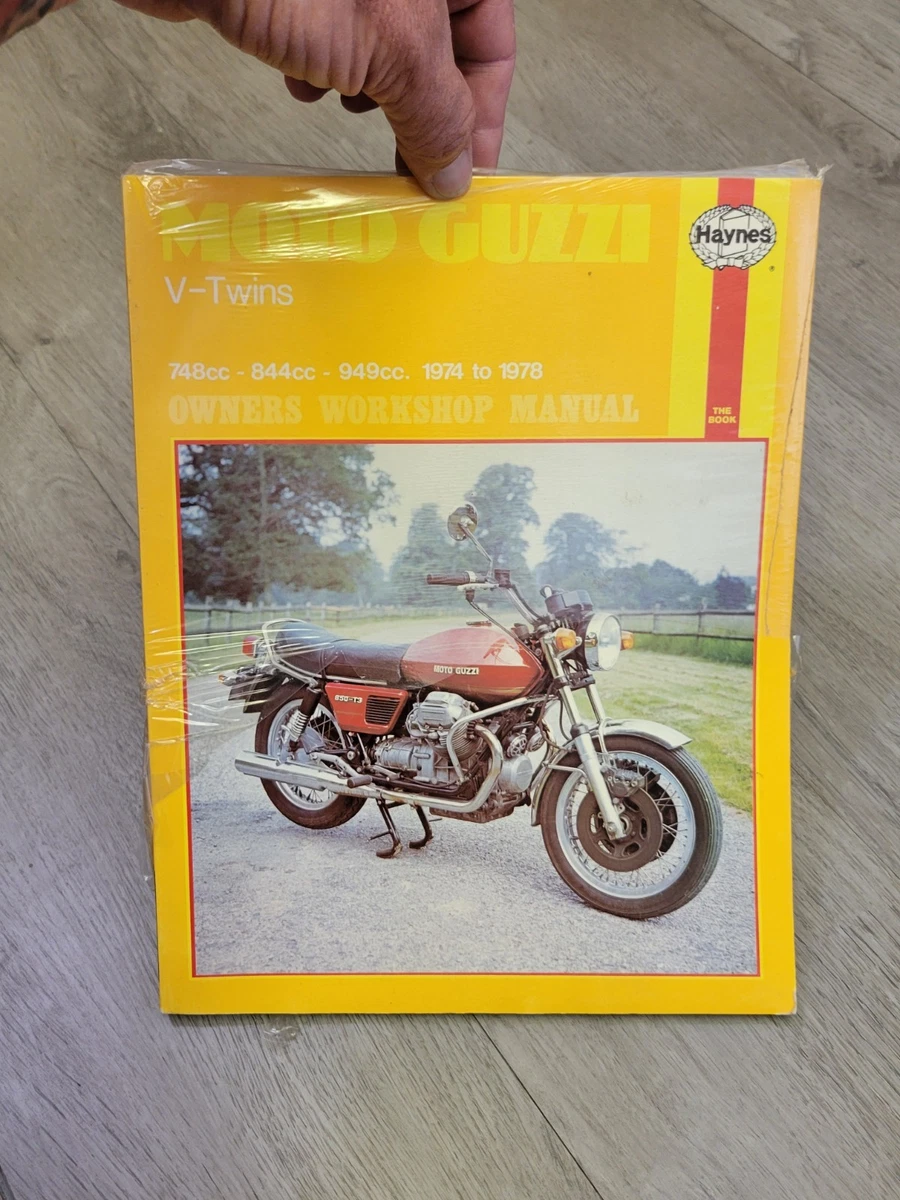 25+ Moto Guzzi Motorcycle Service & Repair Manuals for sale