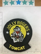US NAVY F-14 JOLLY ROGERS TOMCAT  SQUADRON PATCH