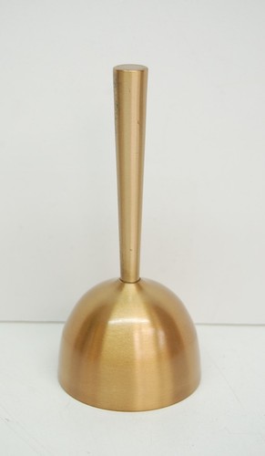 BRASS SINGLE CHURCH COMMUNION HAND BELL - #516