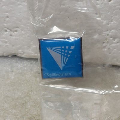 CS @ Illinois Tech Institute Of Technology Computer Science Department Lapel Pin