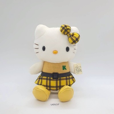 Hello Kitty U537 Hello Kitty Sanrio Eikoh 2003 Plüschtier 7 Zoll Anhänger...