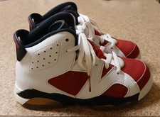 11c Kids Nike Jordan 5 Retro BP White/Carmine Black 2014 384666 160 Sneakers...