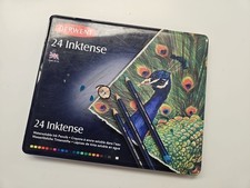Derwent Inktense 24 Multicolor Ink Pencils Pe...