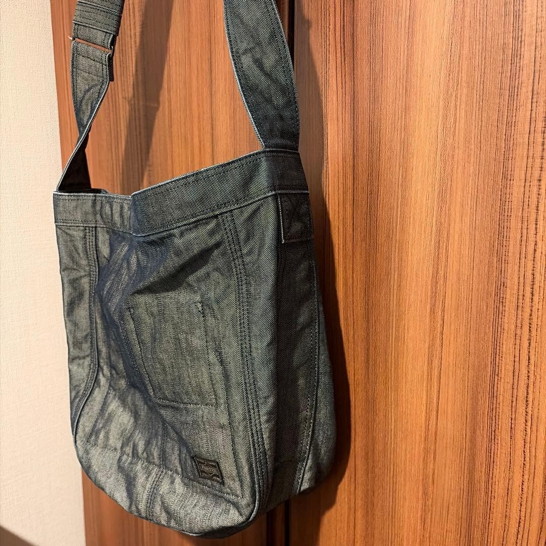 PORTER gray shoulder bag - image 4