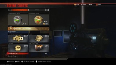 CALL OF DUTY INFINITE WARFARE 500 EPIC SUPPLY DROPS FOR PS4/5