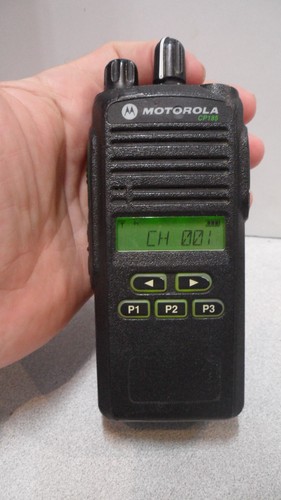Motorola CP185 Two Way Radio UHF 435-480mhz 16Ch 4 Watt AAH03RDF8AA7AN