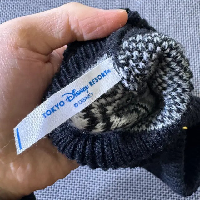 Disney Gloves - Black & White (kold_7225)