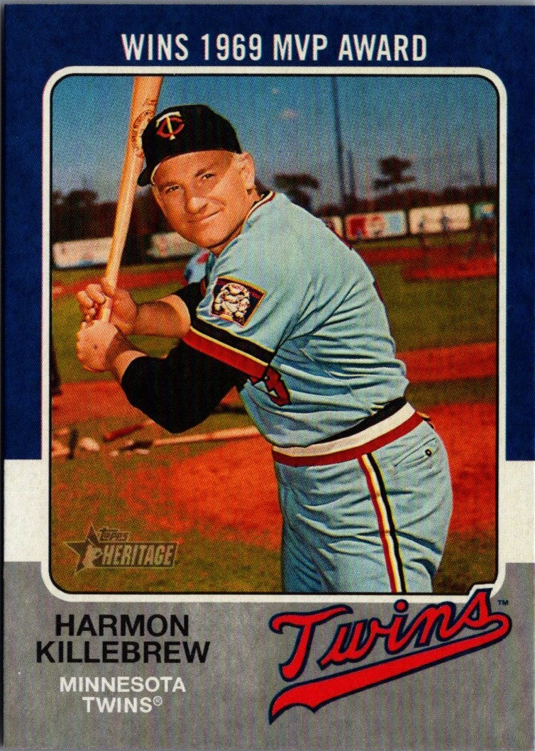 2024 Topps Heritage '75 Retires #75R3 Harmon Killebrew Minnesota Twins