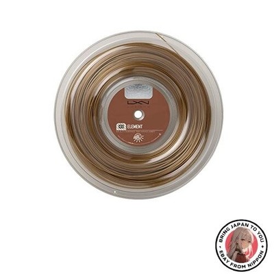 New LUXILON ELEMENT 130 Tennis String 200m Reel WRZ990111